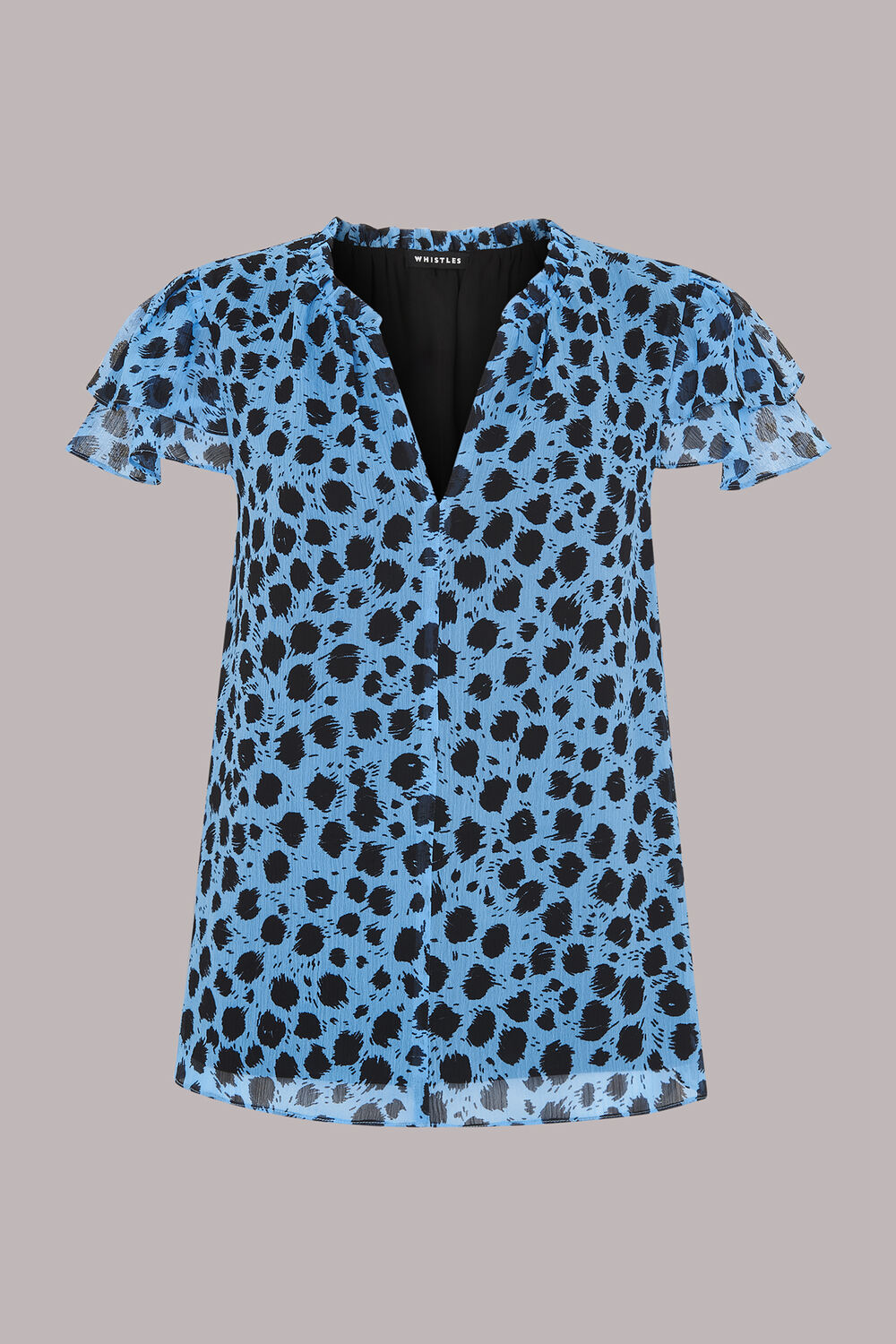 Brushed Dalmatian Blouse