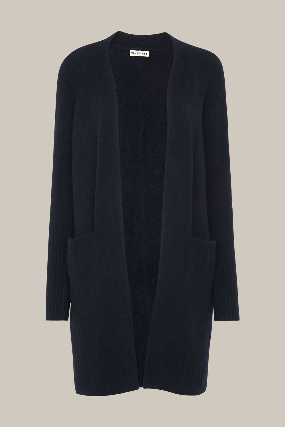 Lilly Long Line Wool Cardigan