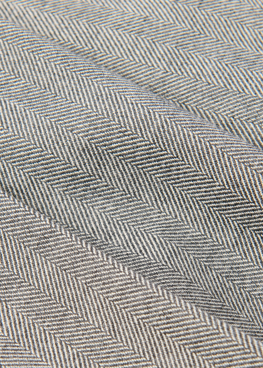 Petite Herringbone Wide Leg Trouser