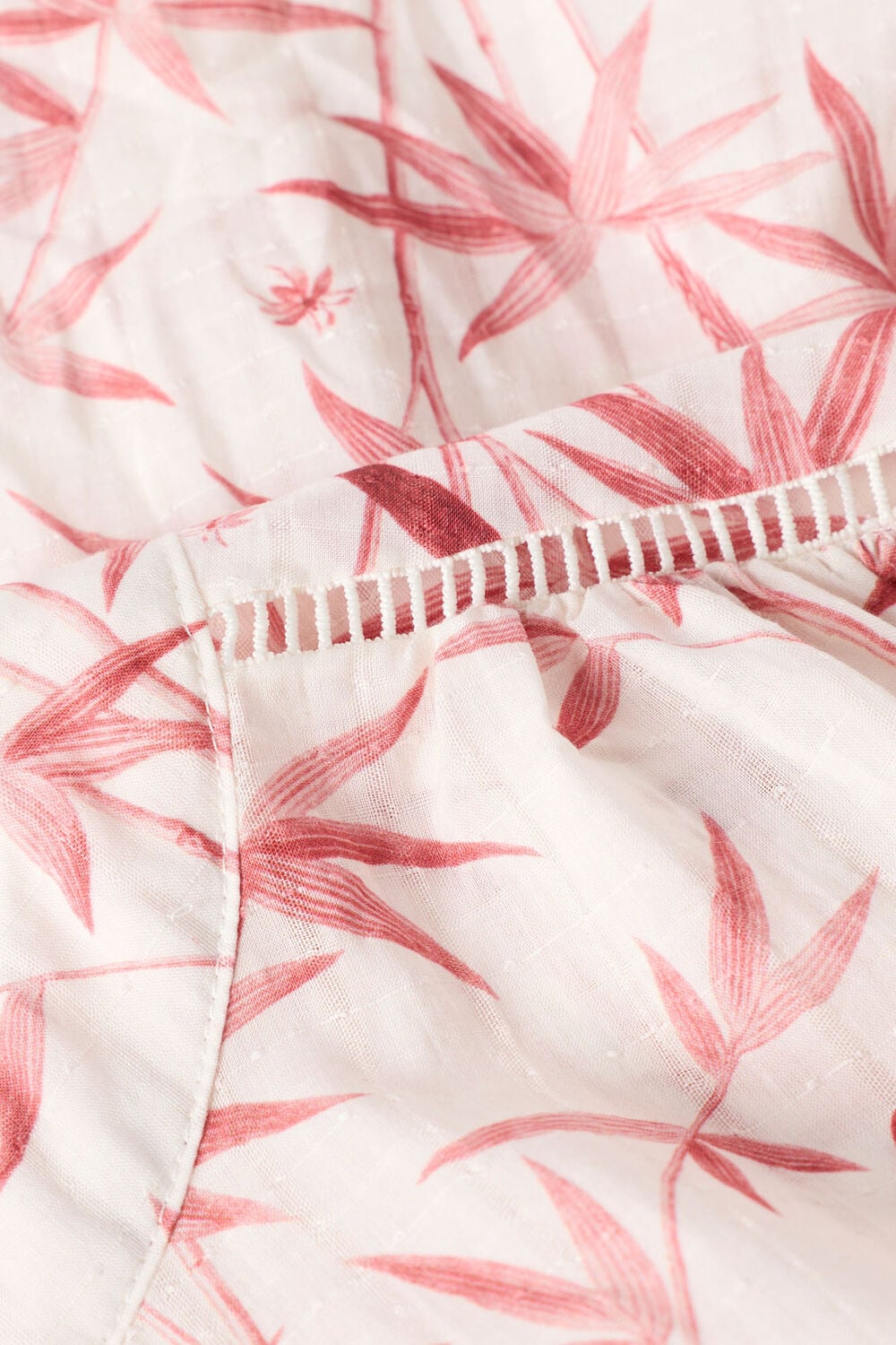 Tropical Bird Textured Shirt