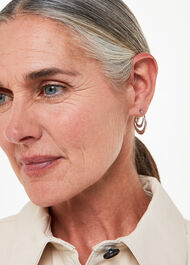 Outline Hoop Earring