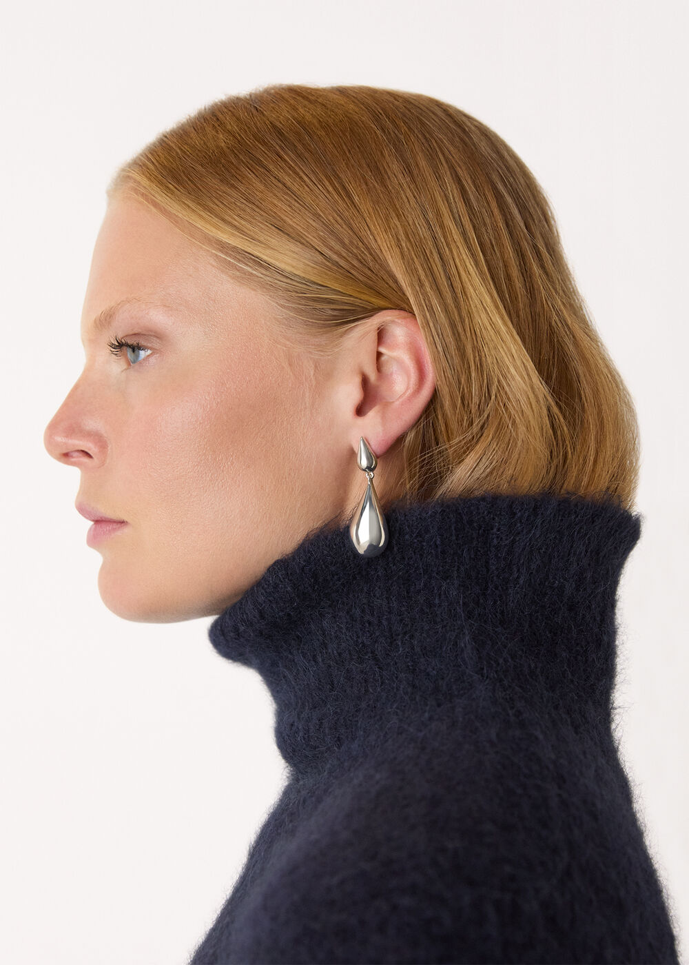 Pointed Teardrop Earring