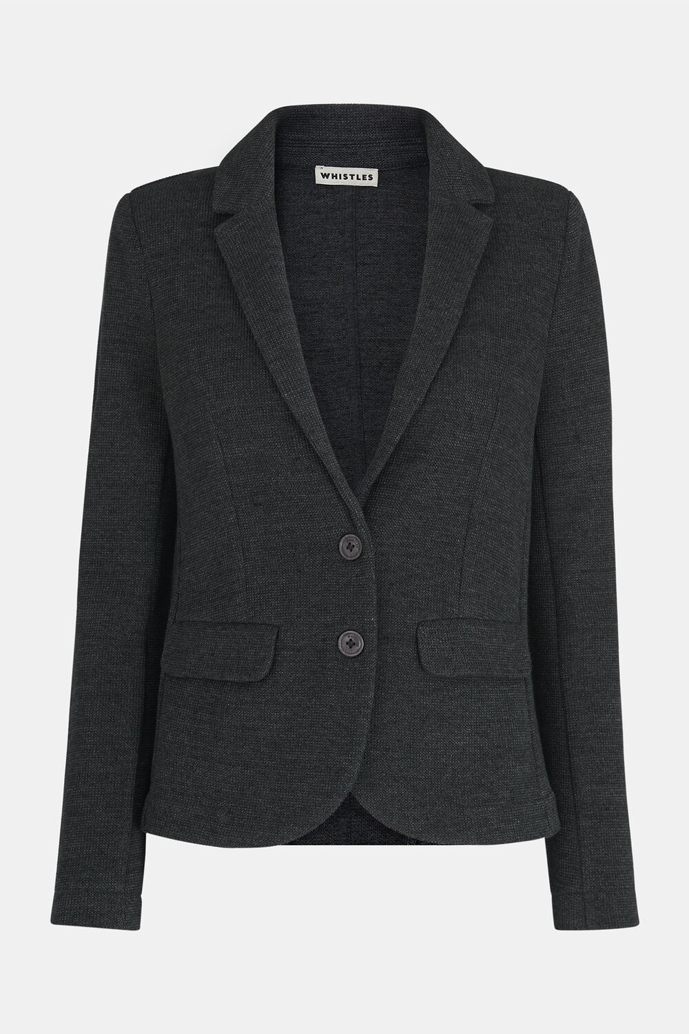 Slim Jersey Jacket Dark Grey