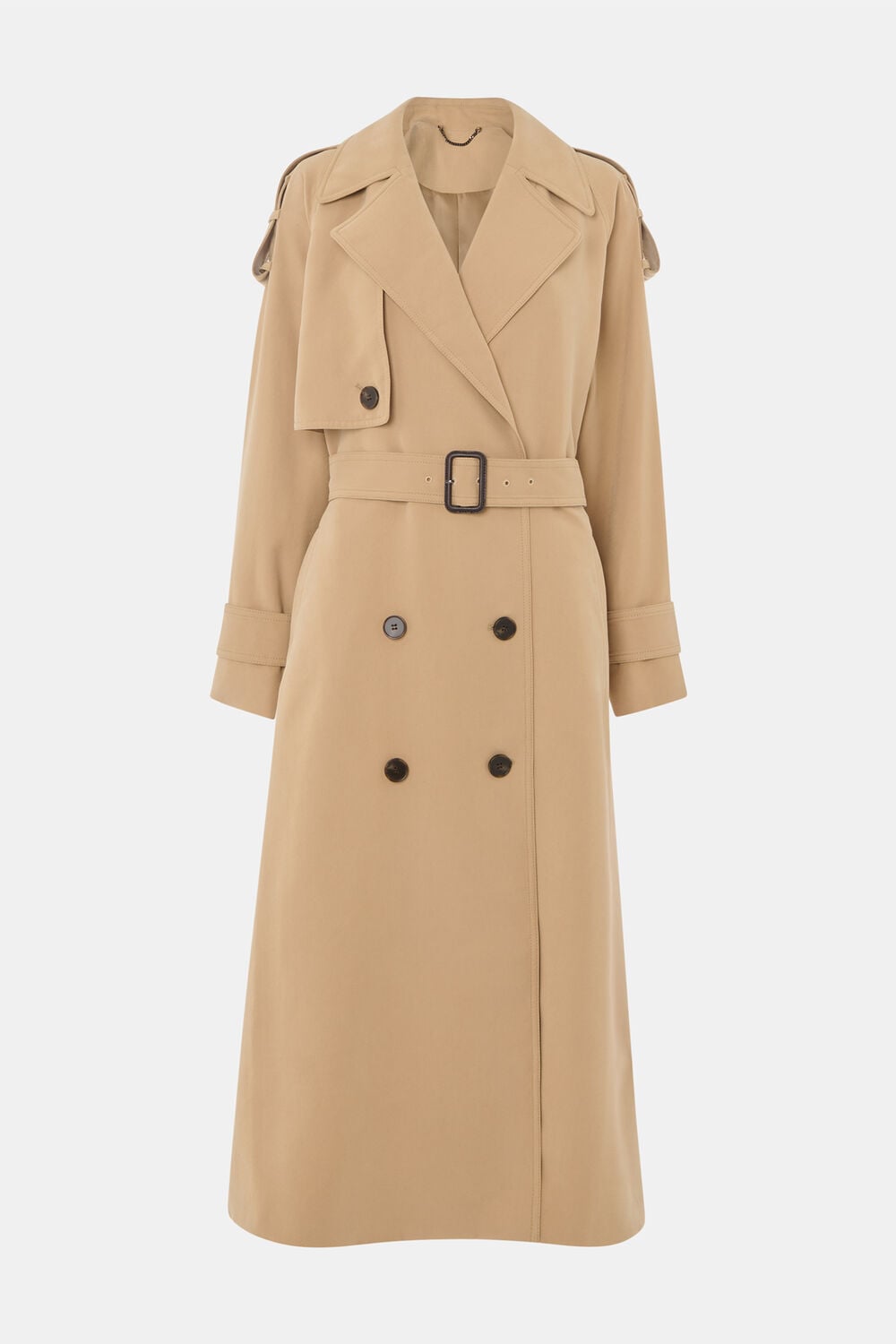 Soft Voluminous Trench Coat