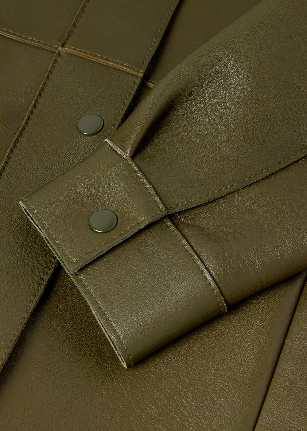 Clean Bonded Leather Jacket