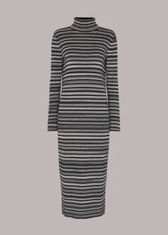 Stripe Midi Knit Dress