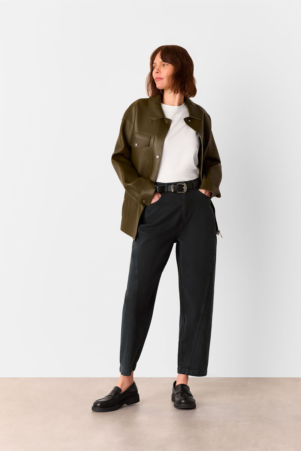 Lola Cotton Blend Trouser