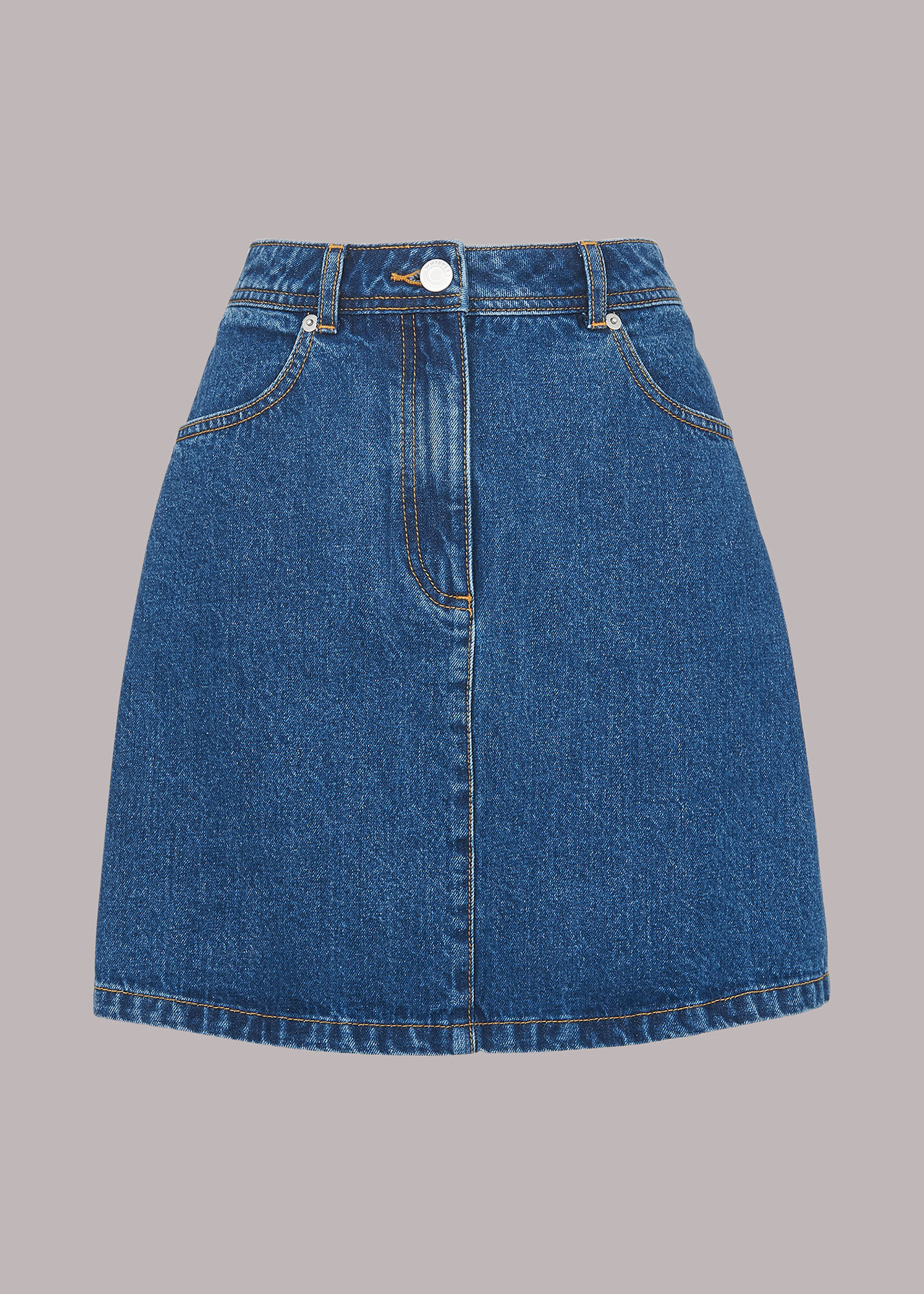 Whistles denim skirt clearance