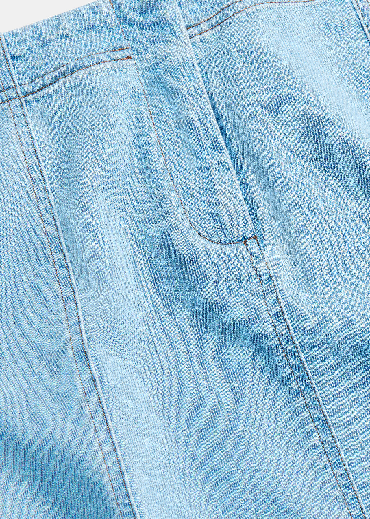 Denim Maxi Skirt