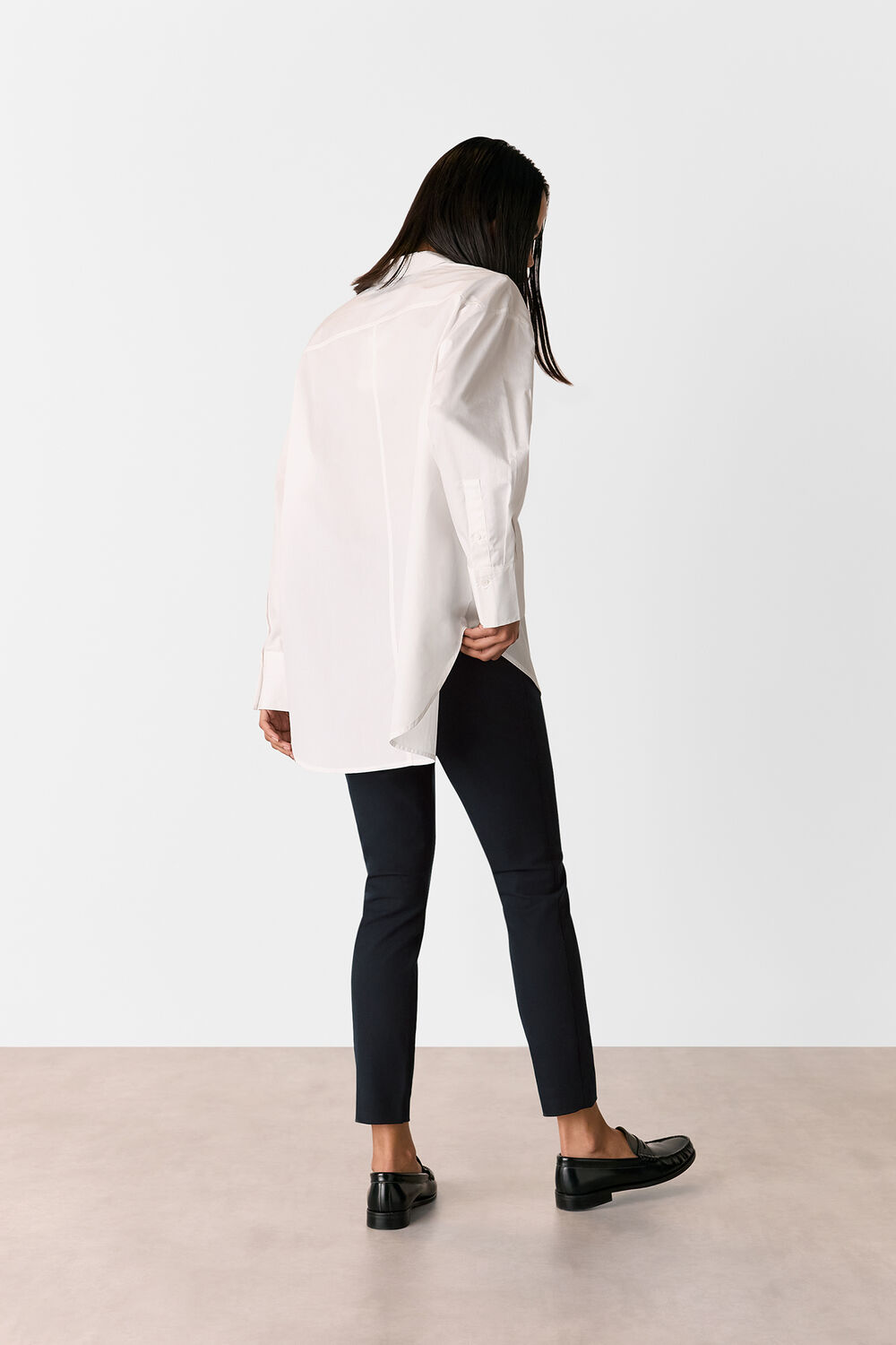 Navy Super Stretch Trousers