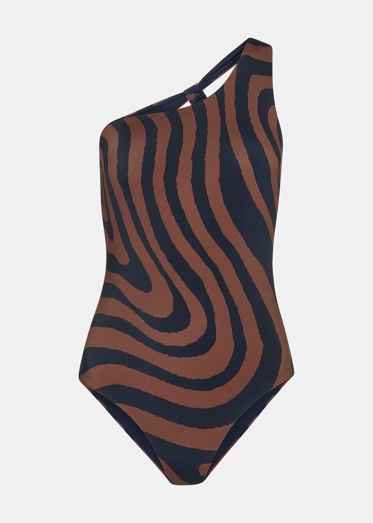 Swirl Print Swimsuit