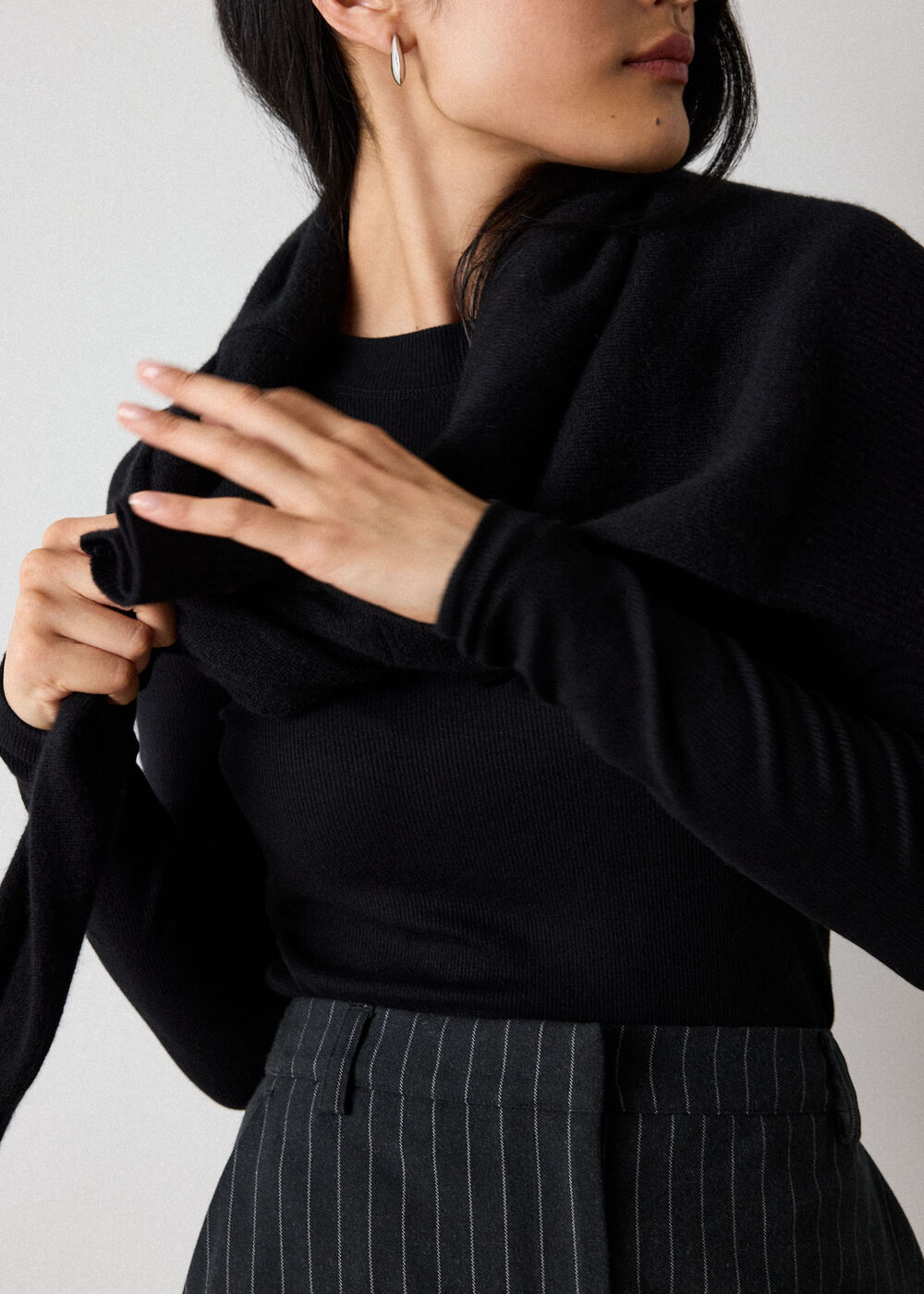 Essential Ribbed Crew