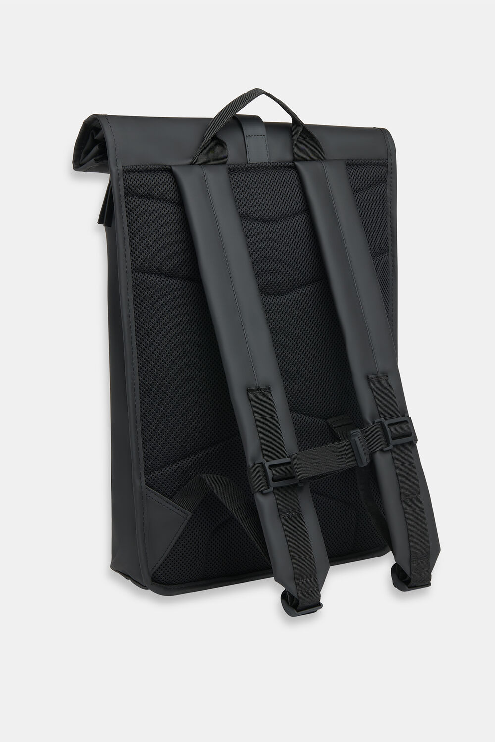 Black Rains Roll Top Backpack