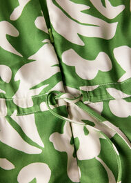 Floral Tie Waist Jumpsuit