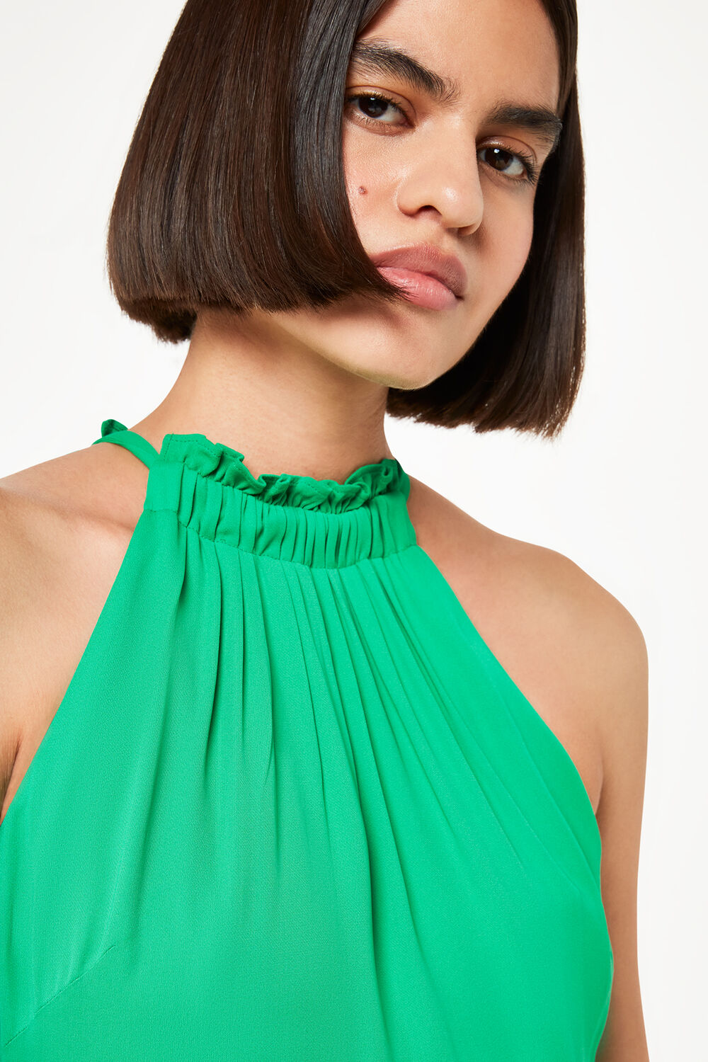 Eliza Halterneck Midi Dress
