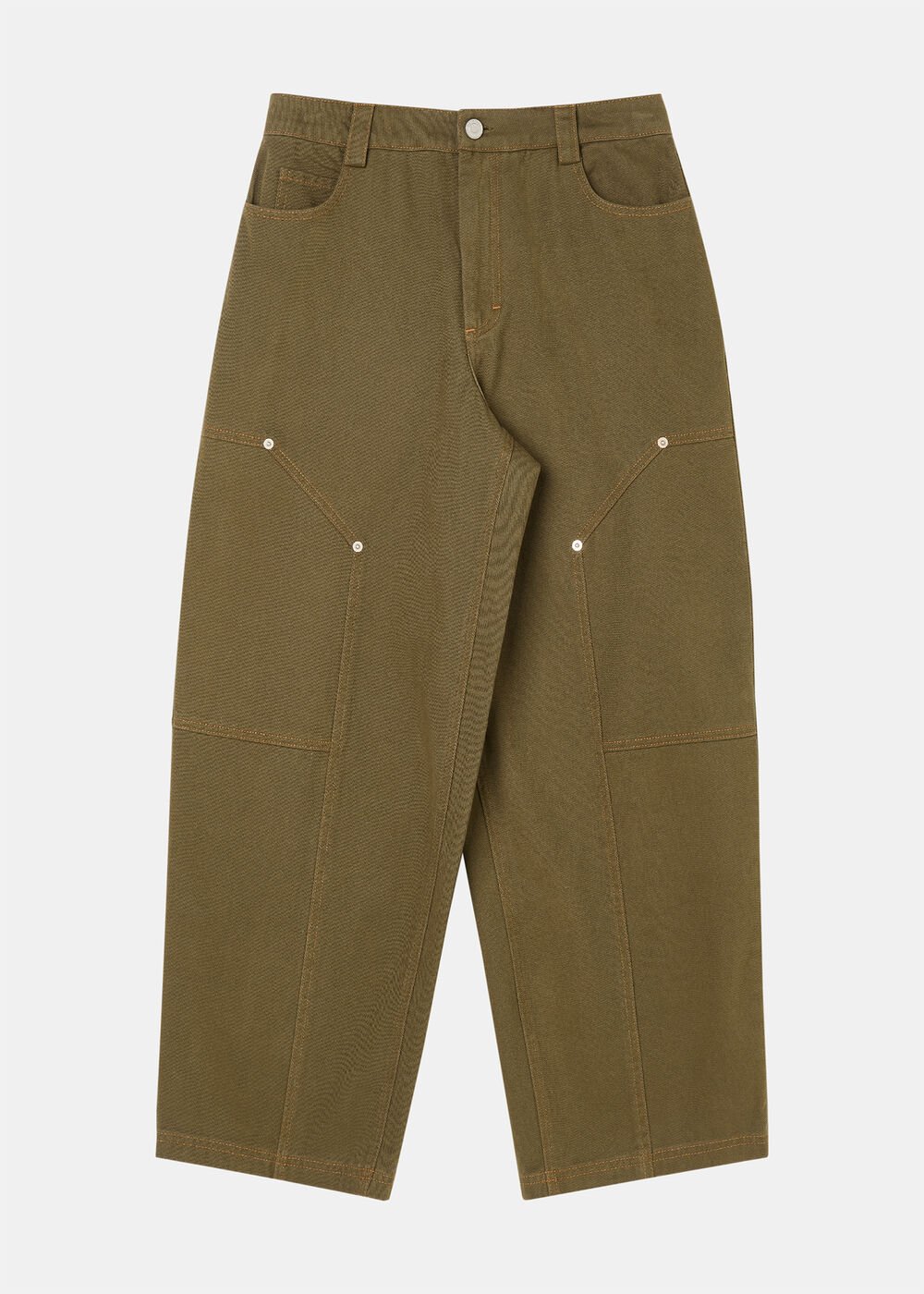 Barrel Mid Rise Trouser