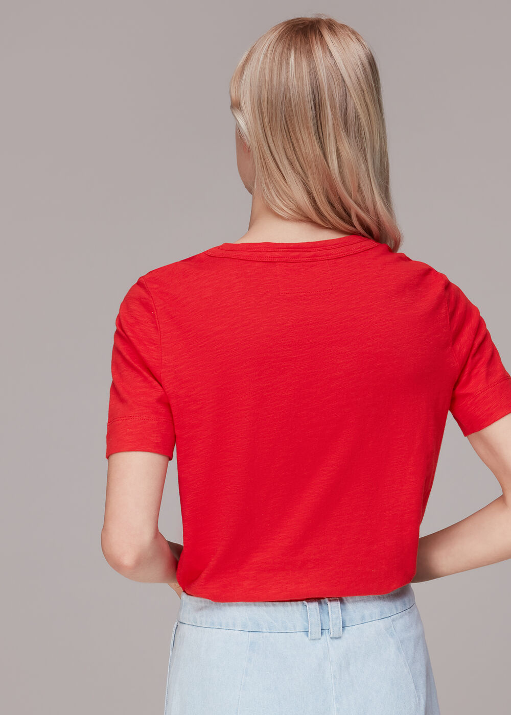 Rosa Double Trim Tee