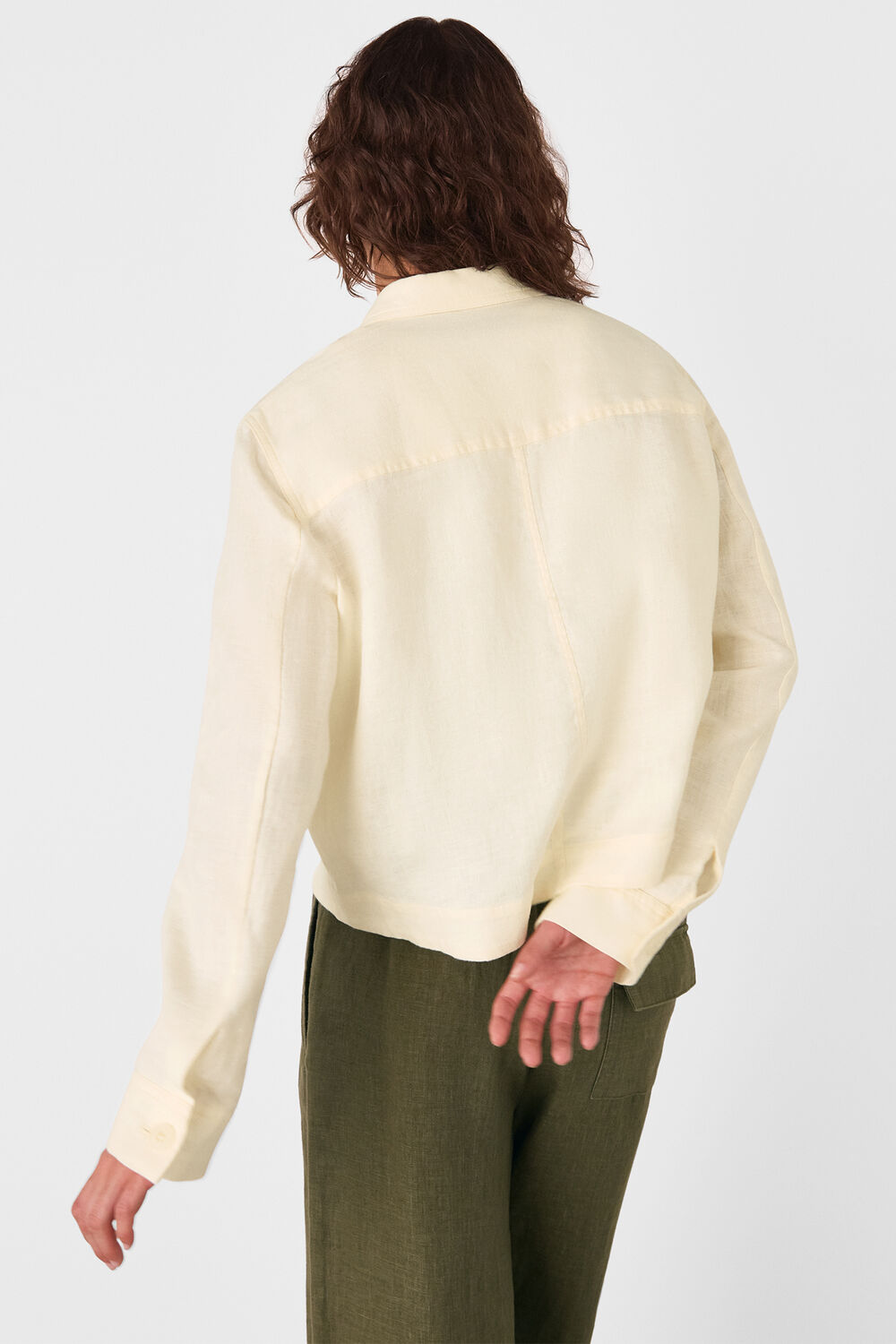 Abby Linen Casual Jacket