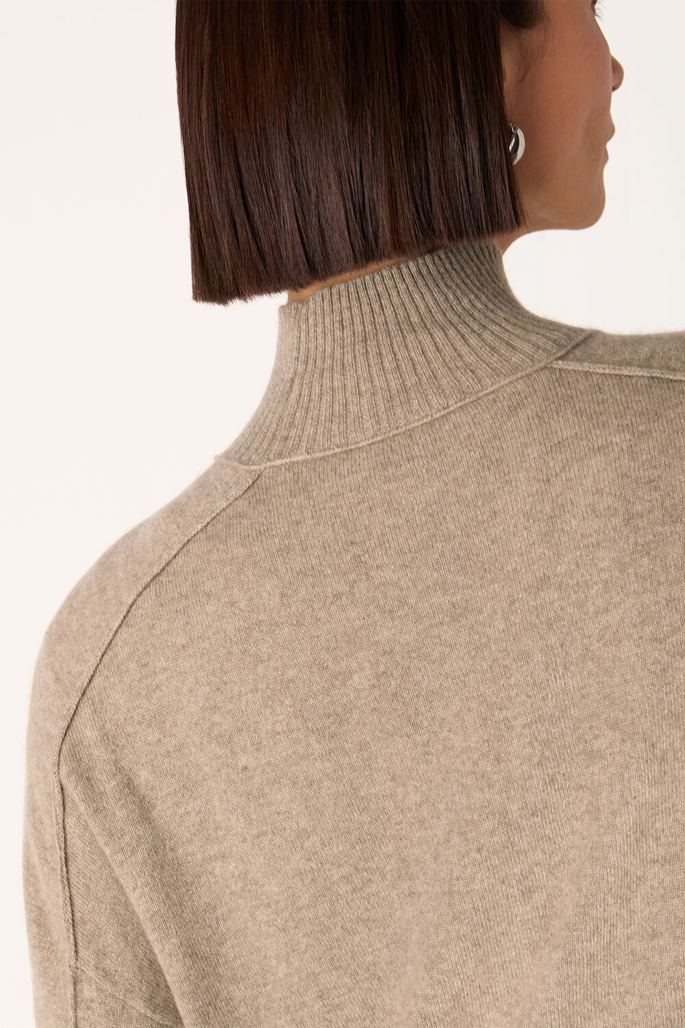 Cashmere Funnel Neck