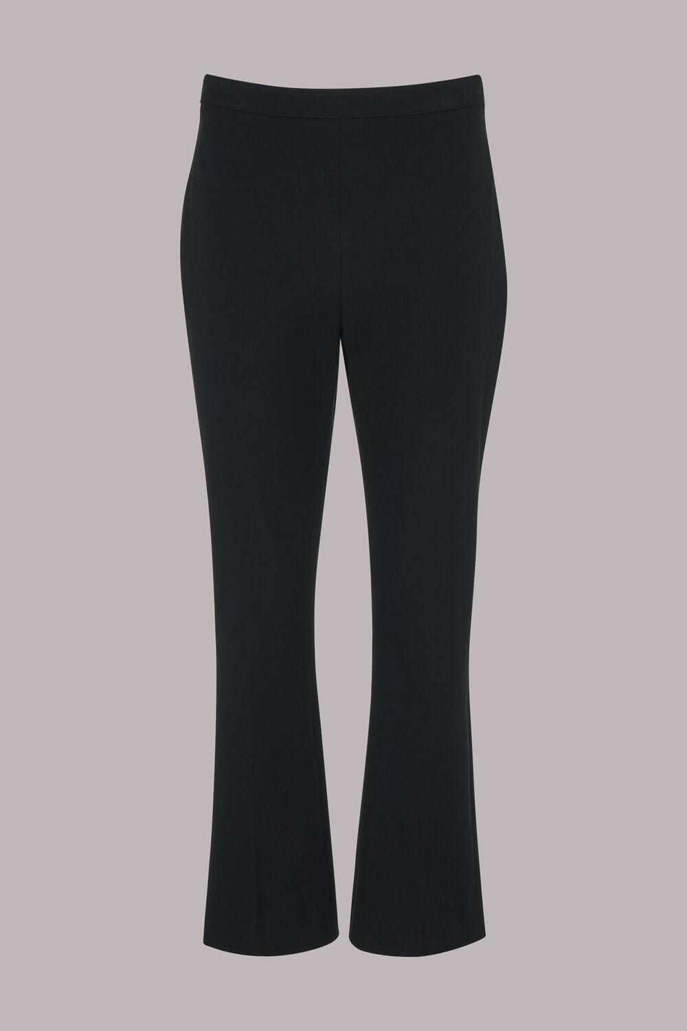 Black Gracy Kick Flare Trouser