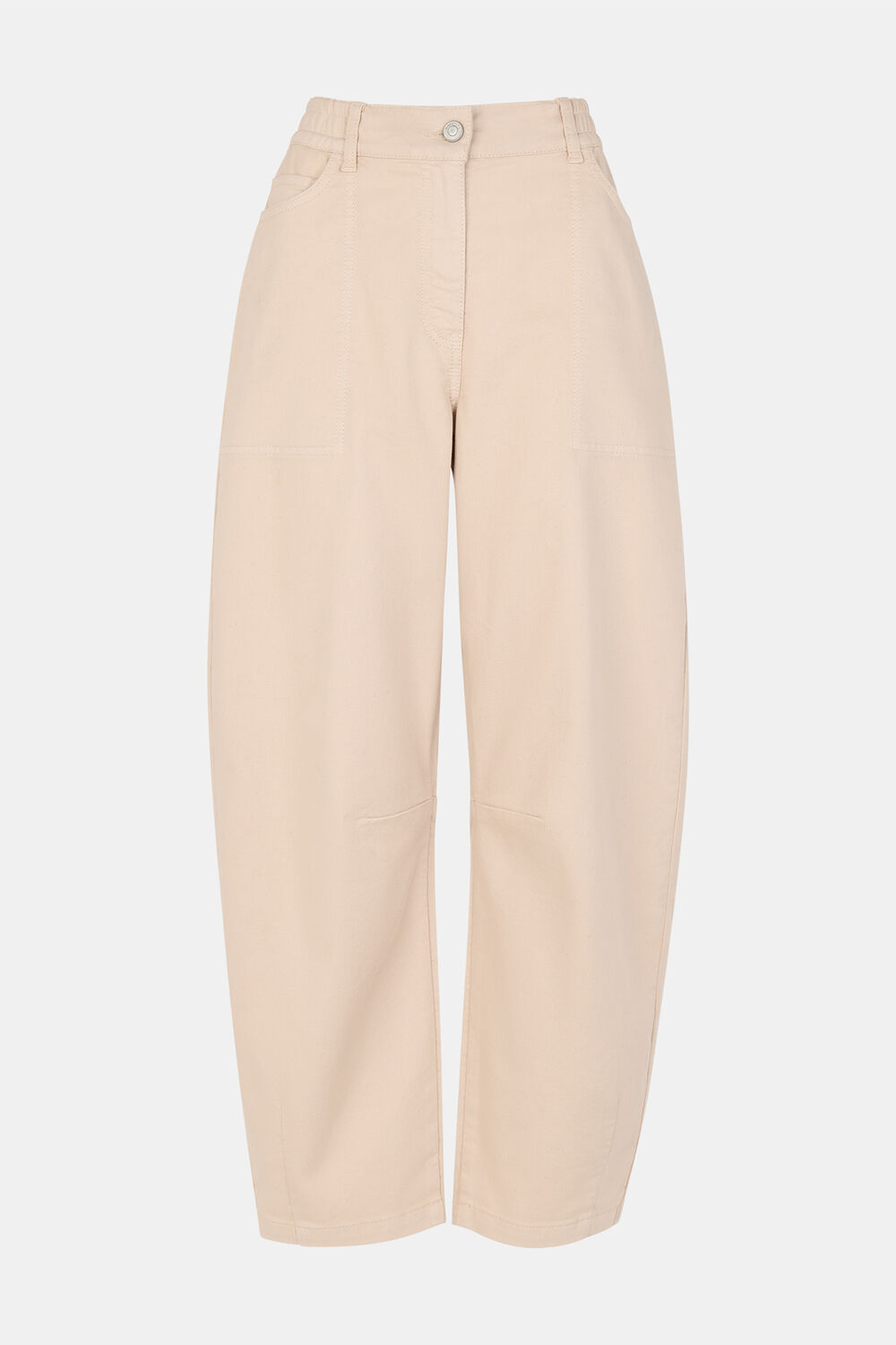 Casual Cotton Barrel Trouser