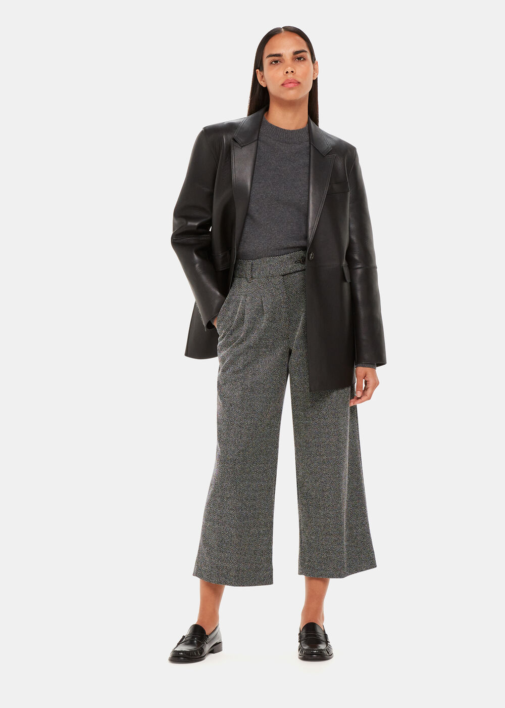Black May Cropped Pants&nbsp;