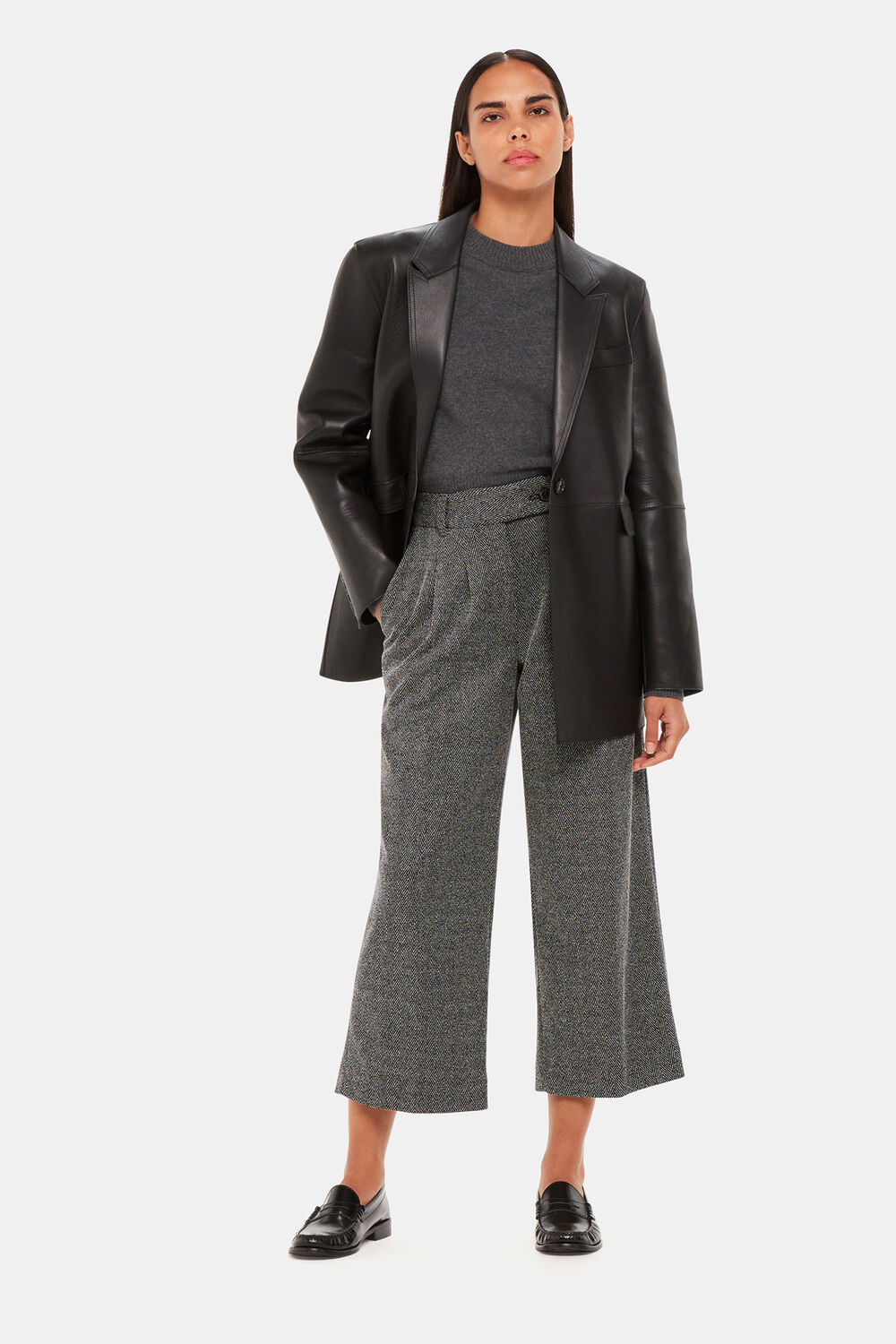 Black May Cropped Pants&nbsp;
