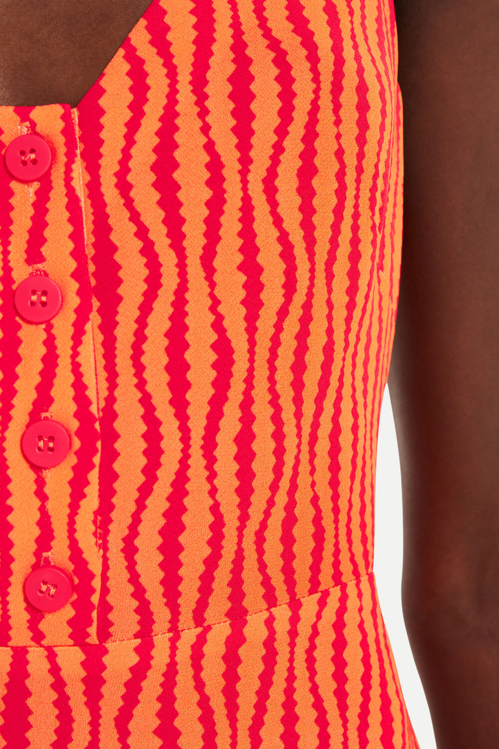Andie Optical Rope Print Dress