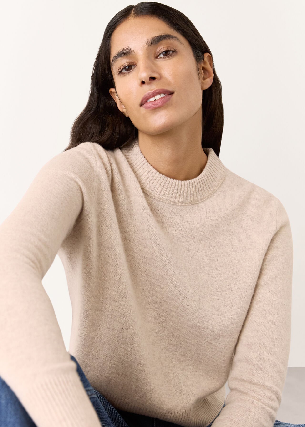 Wool Cropped Sweater