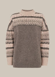 Fairisle Crew Neck Sweater