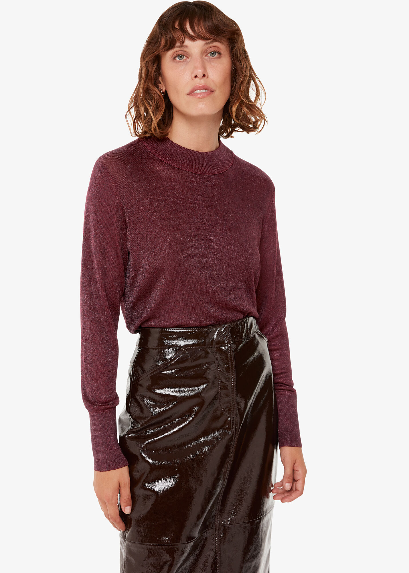 Sparkle sale turtleneck top