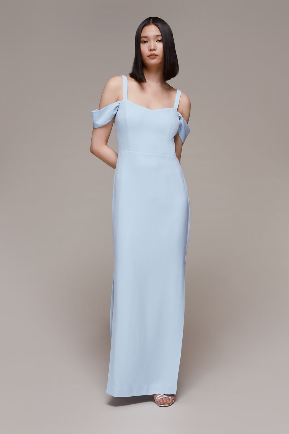 Pale Blue Lucy Maxi Dress