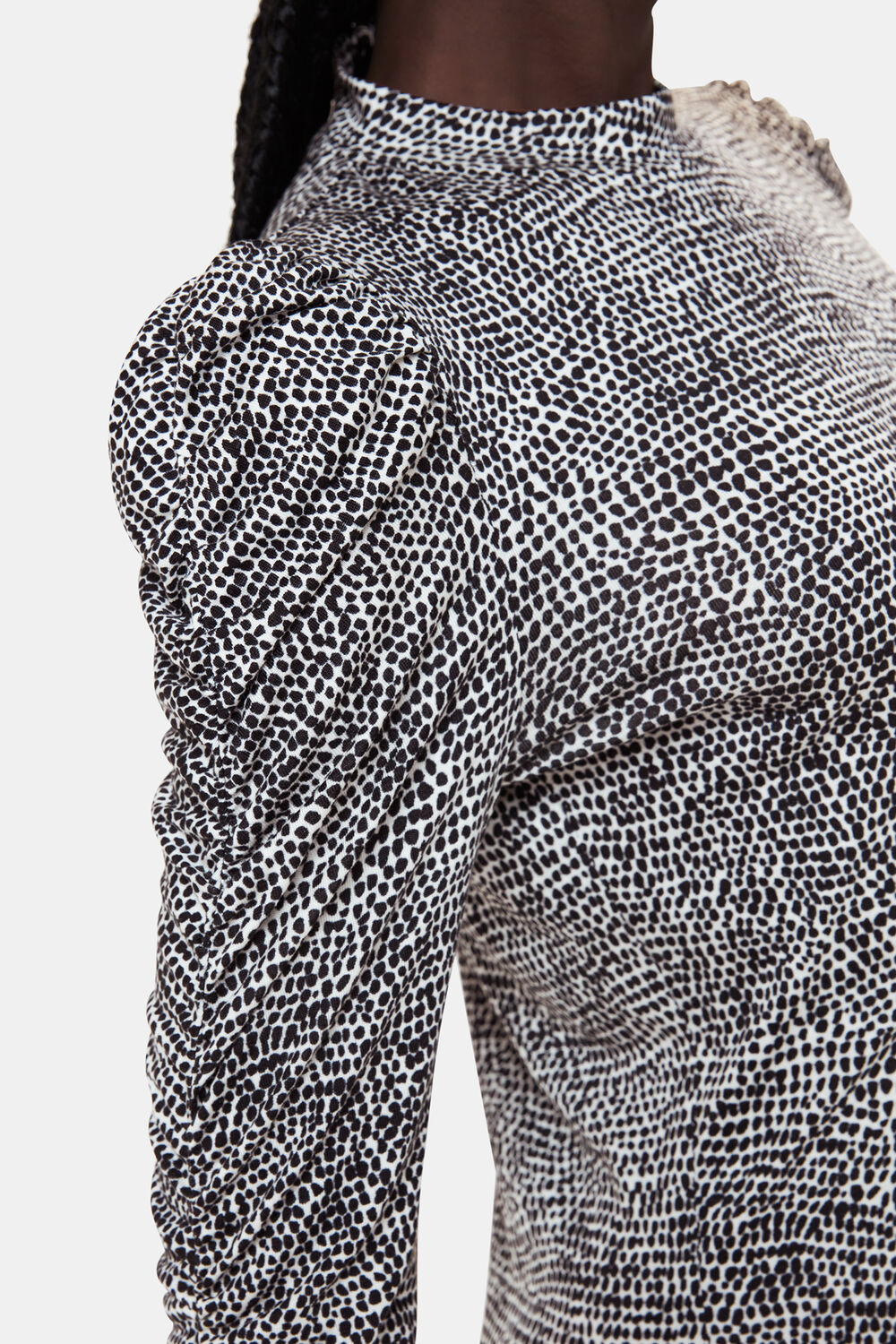 Pebble Spot Jersey Dress