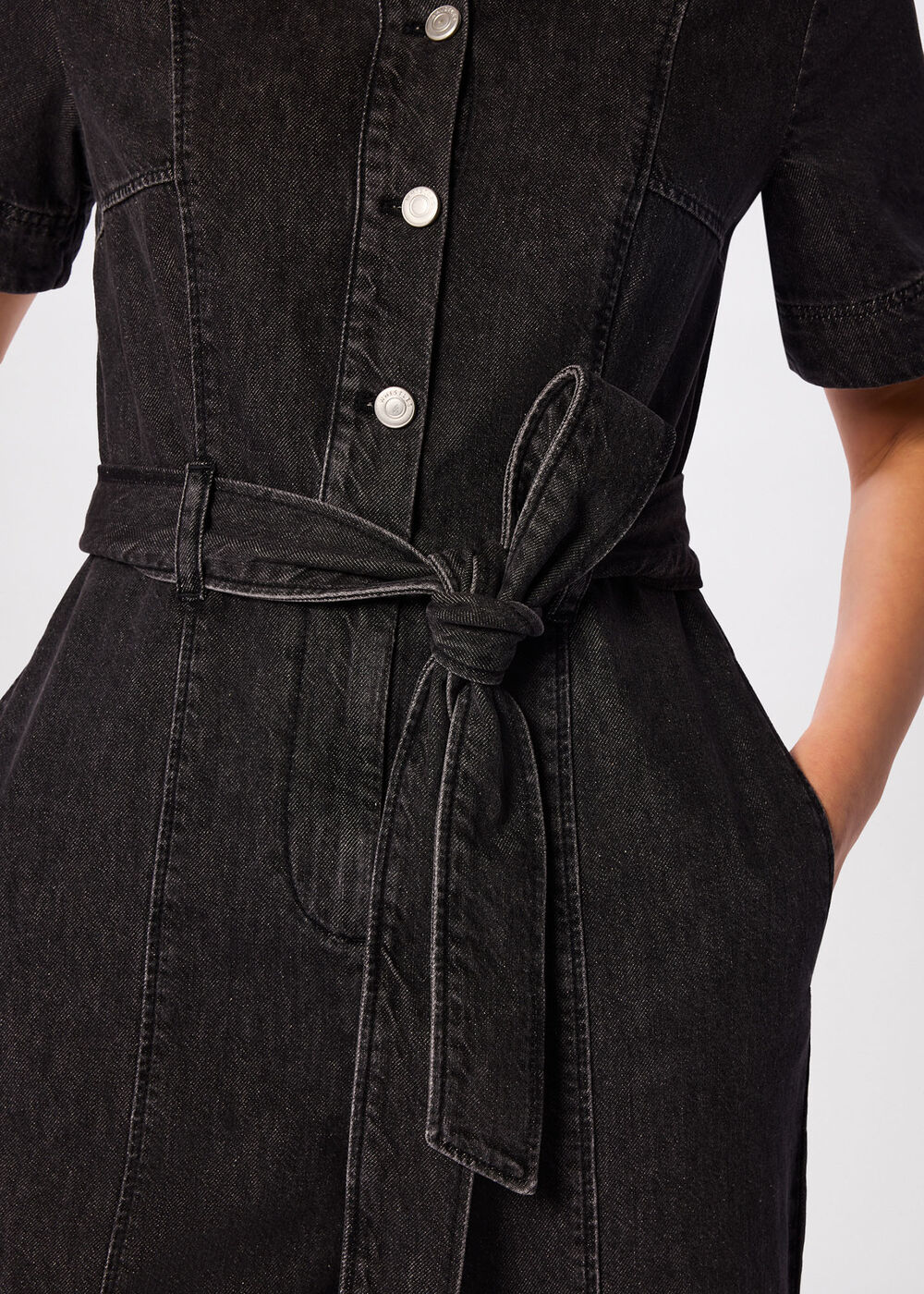 Button Down Jumpsuit