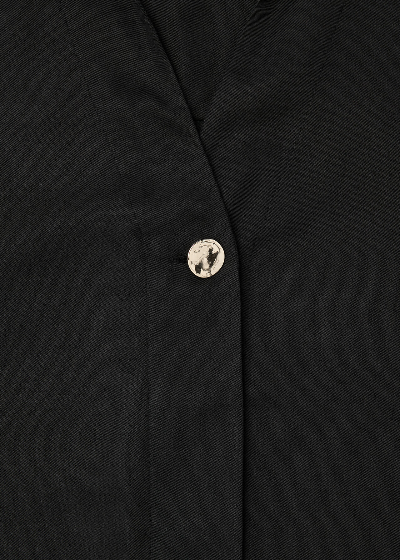 Collared Button Short Dress