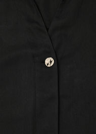Collared Button Short Dress