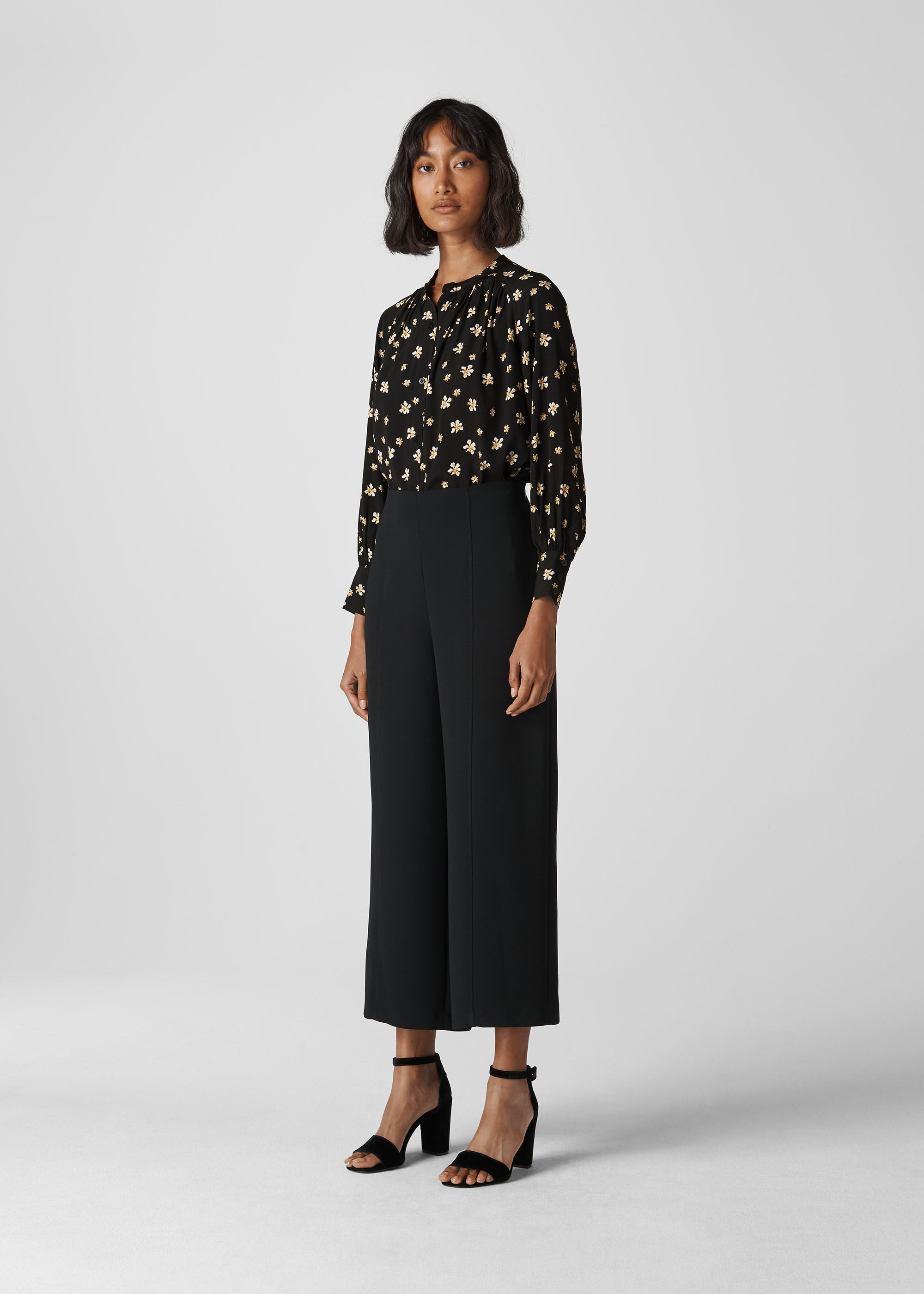 Whistles edelweiss button jumpsuit discount