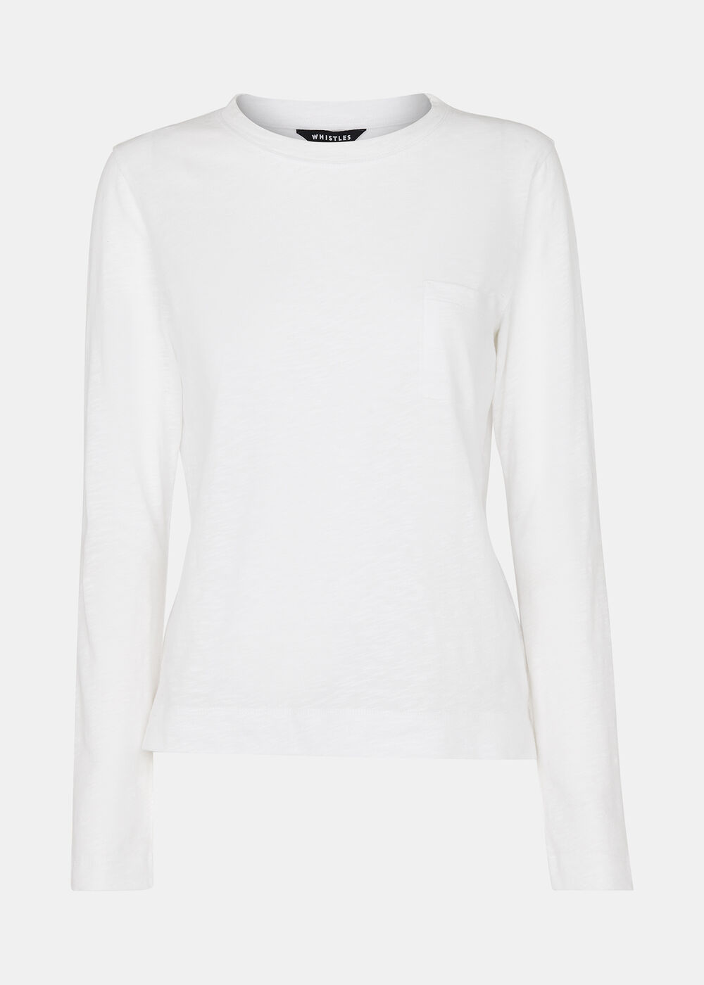 Crew Neck Pocket Top