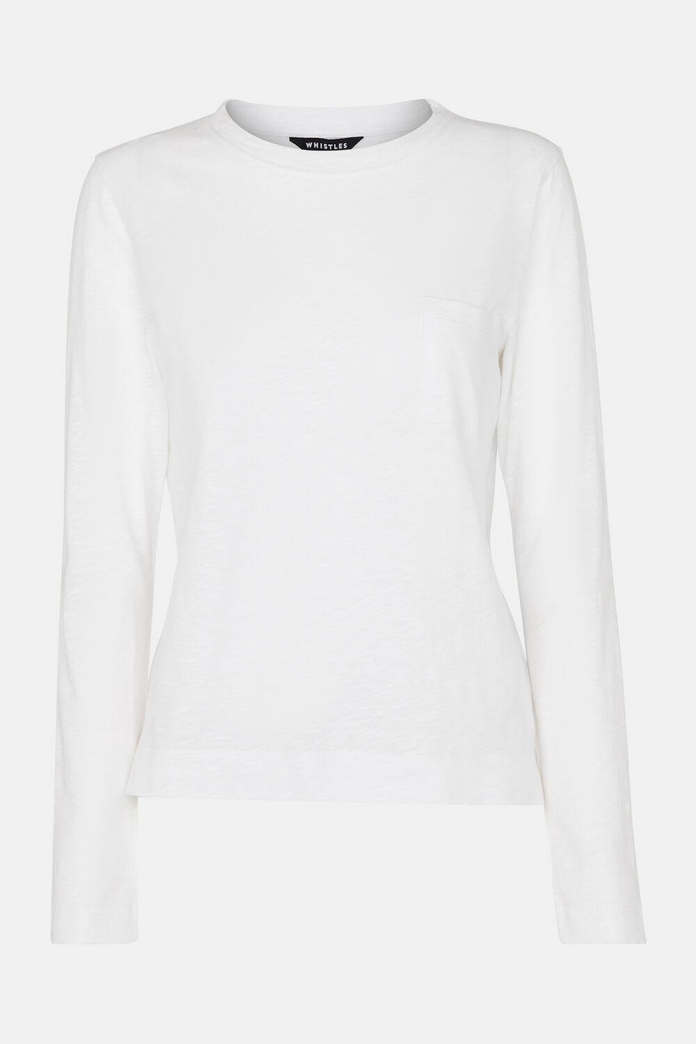 Crew Neck Pocket Top