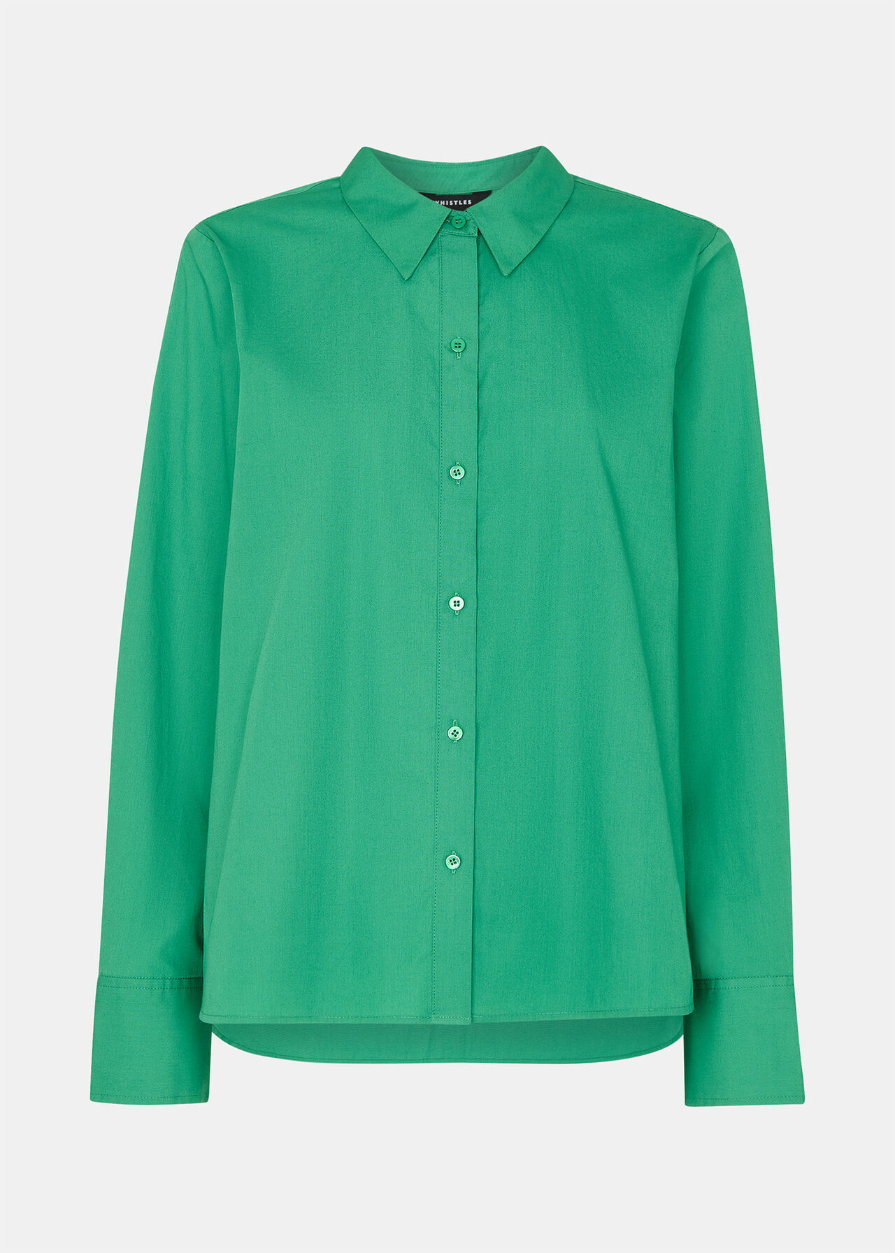 Boxy Relaxed Cotton Shirt