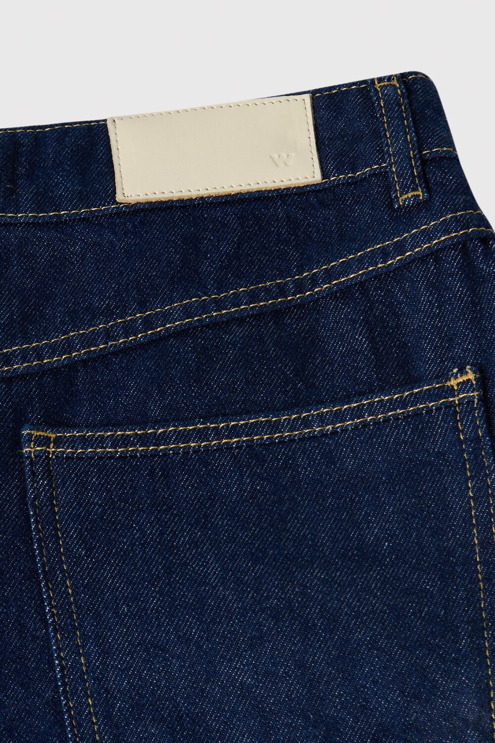 Dark Denim Authentic Knee Length Short