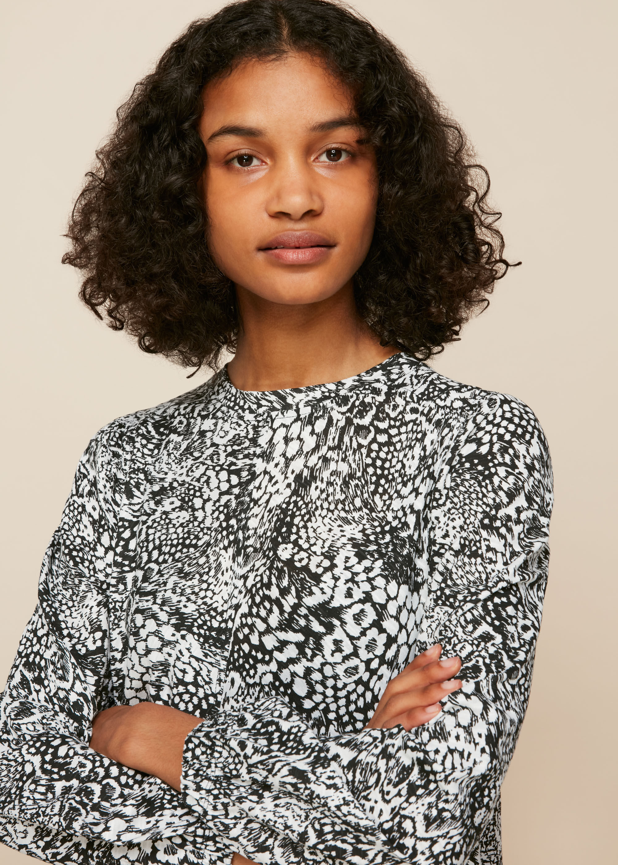 Animal print swing sales dress