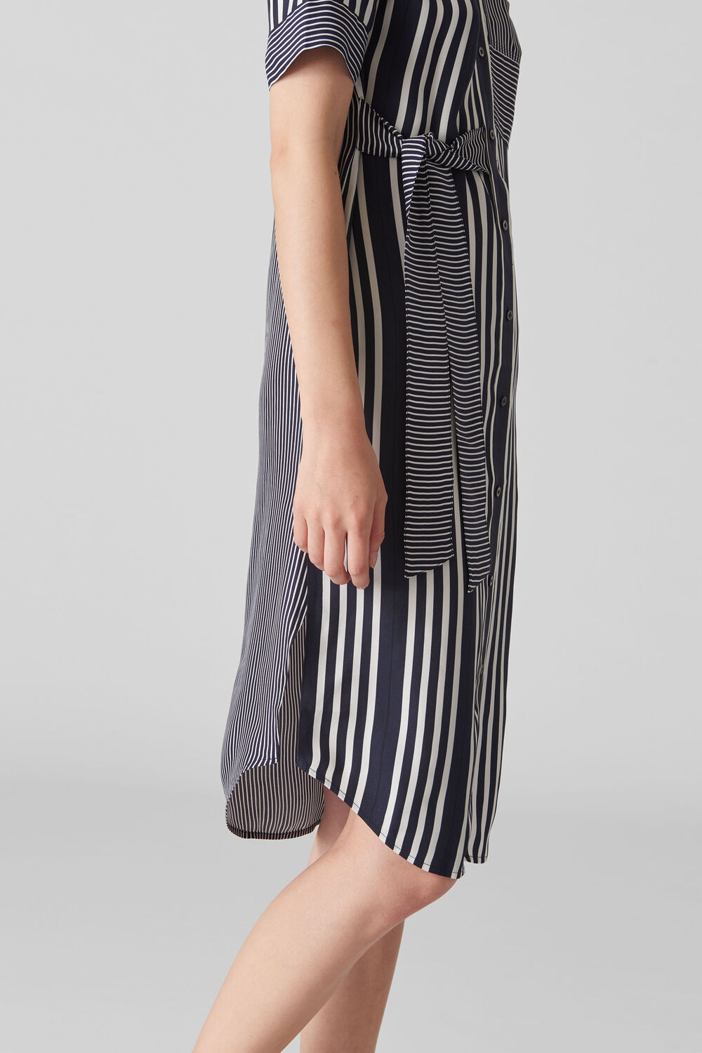 Multi Stripe Dress Navy/Multi