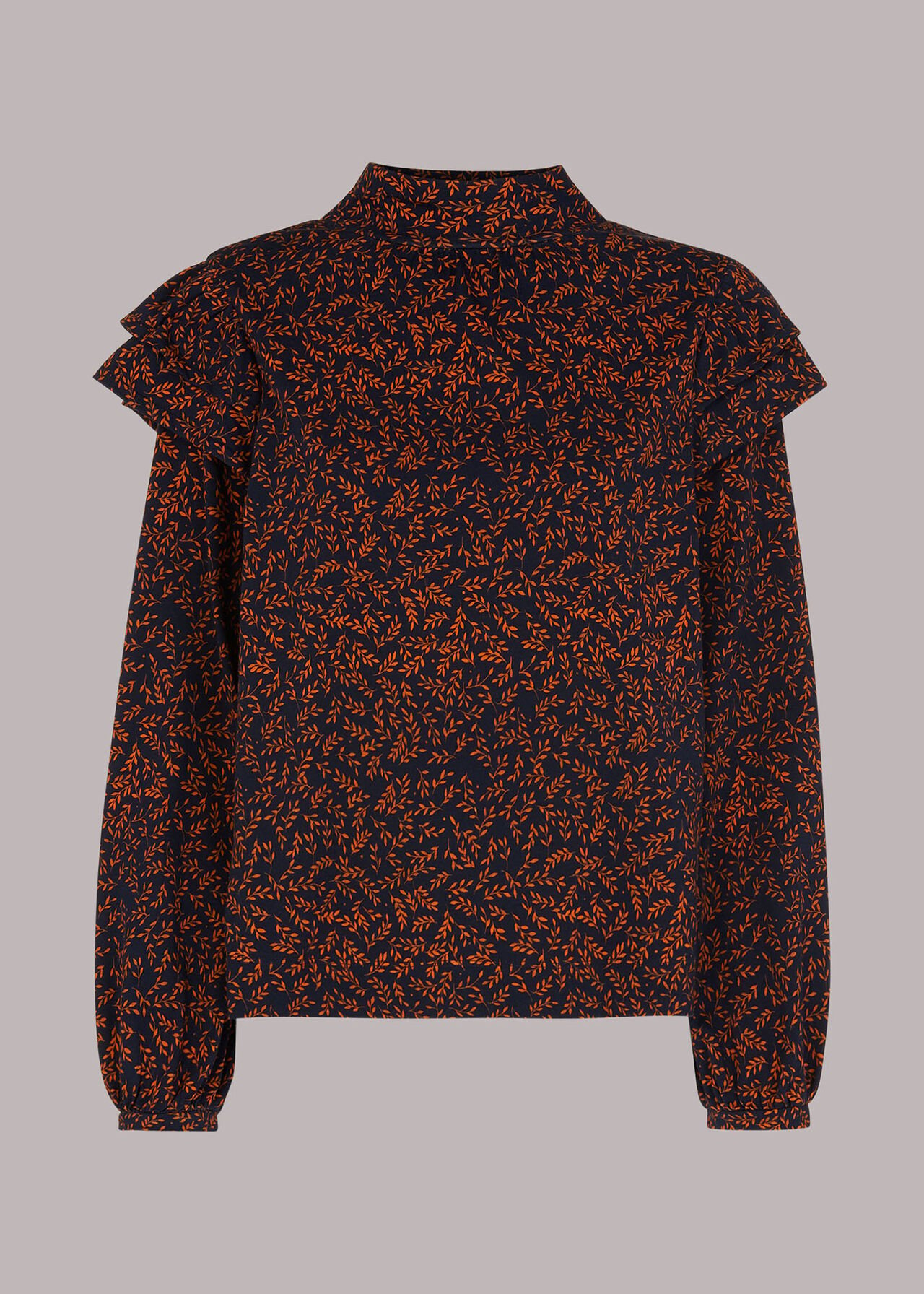 Autumn Leaves Jersey Top