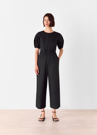 Broderie Poplin Jumpsuit