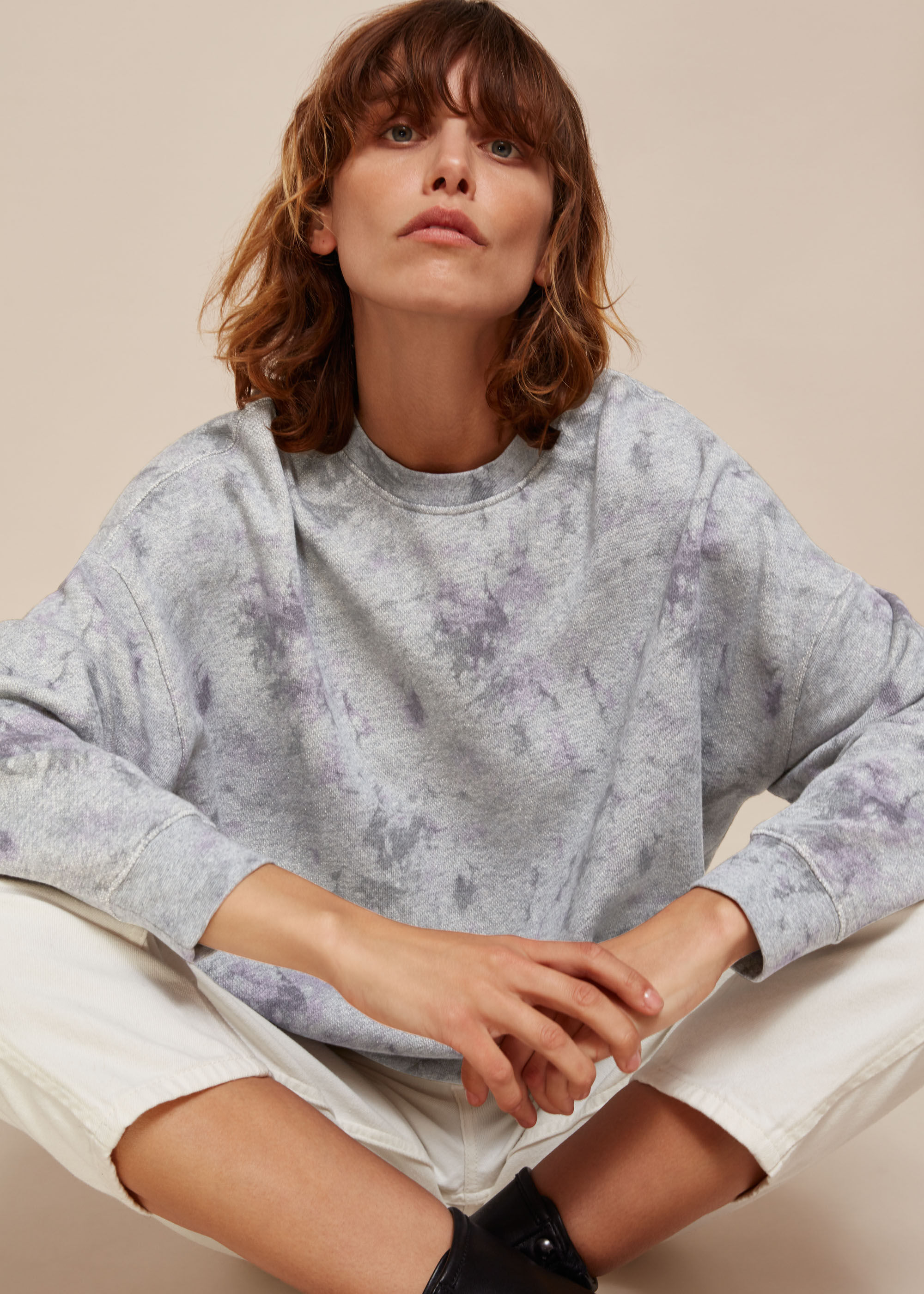 Whistles tie dye sweatshirt sales