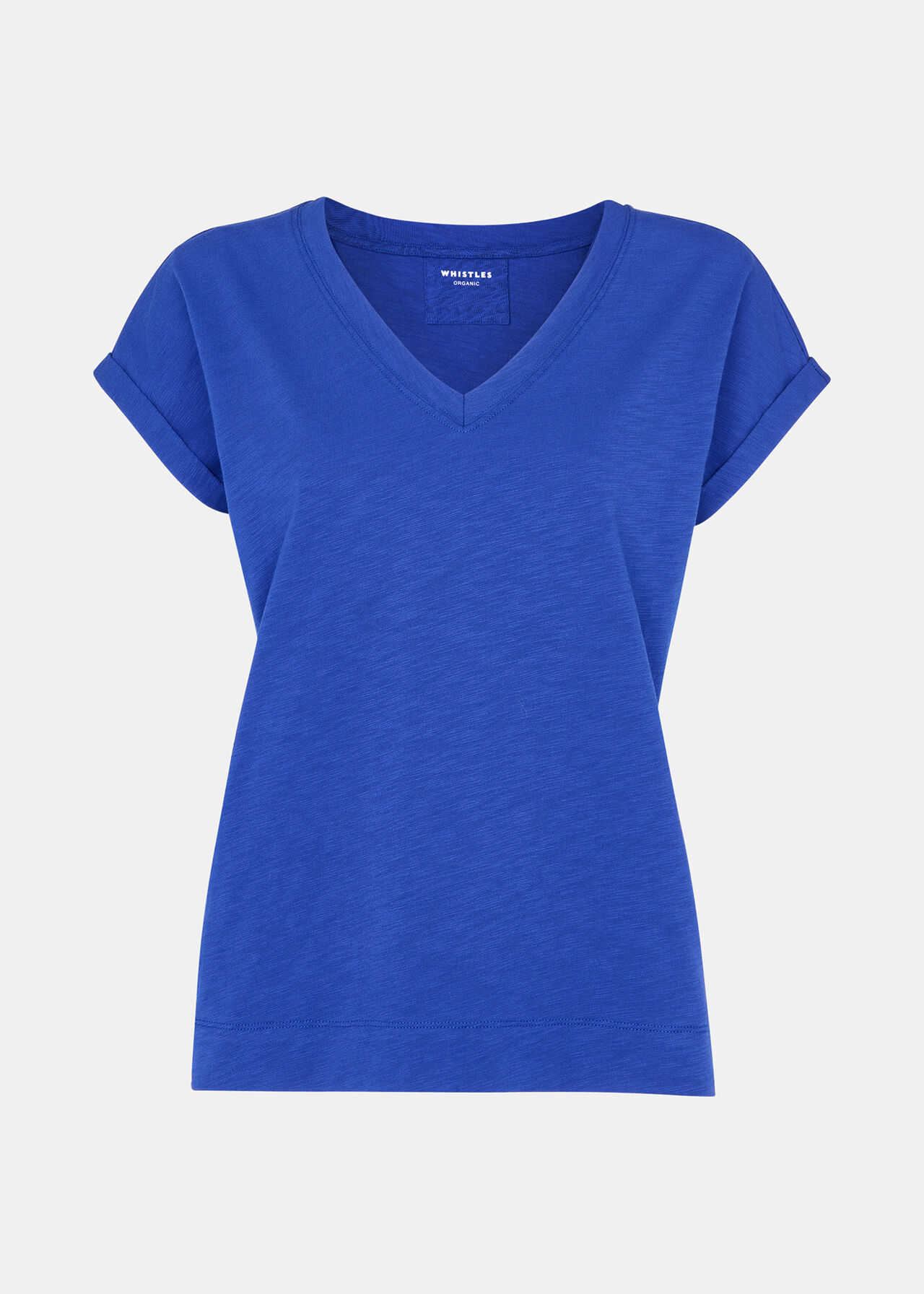 Willa V-Neck Cap Sleeve Tee