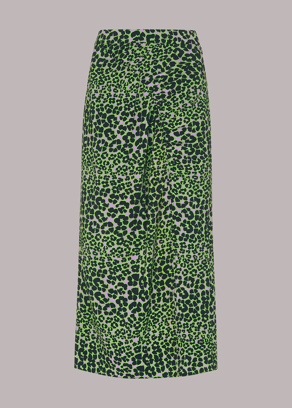 Fluro Animal Ruched Skirt