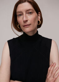 Plaited Hoop Earring