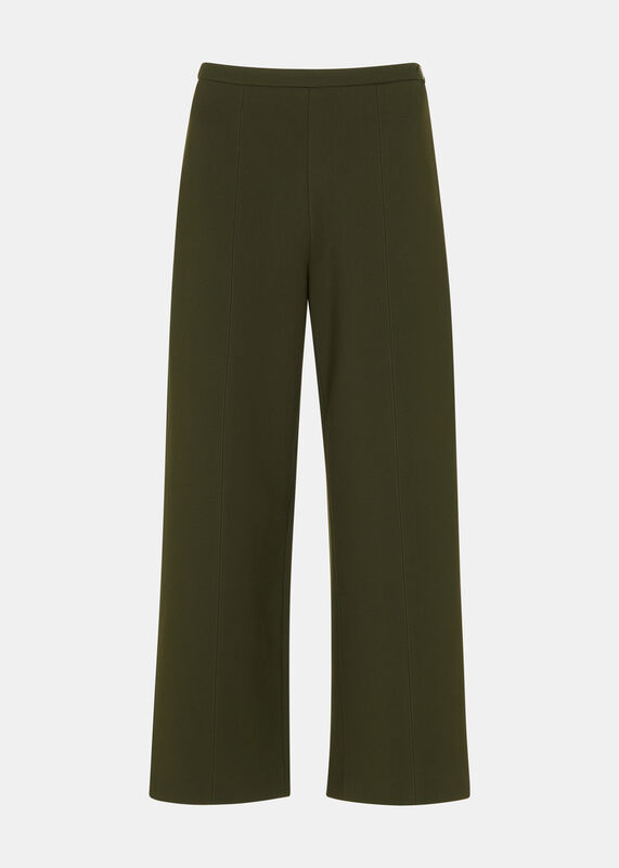 Khaki Camilla Wide Leg Pants 